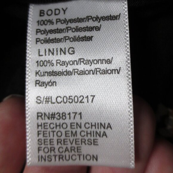 LUCCA womens DRESS black HOLIDAY boho BELL SLEEVES pleats SPLATTER SIZE M - Picture 8 of 11